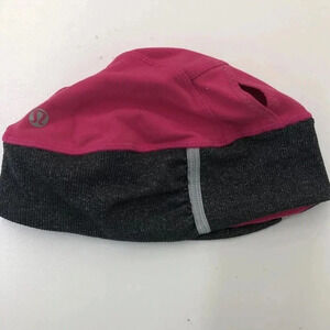 Lululemon athletica pink/gray beanie